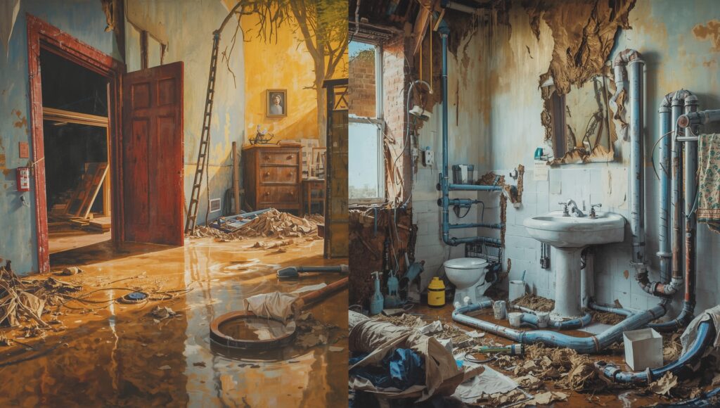 Flooding vs Water Damage